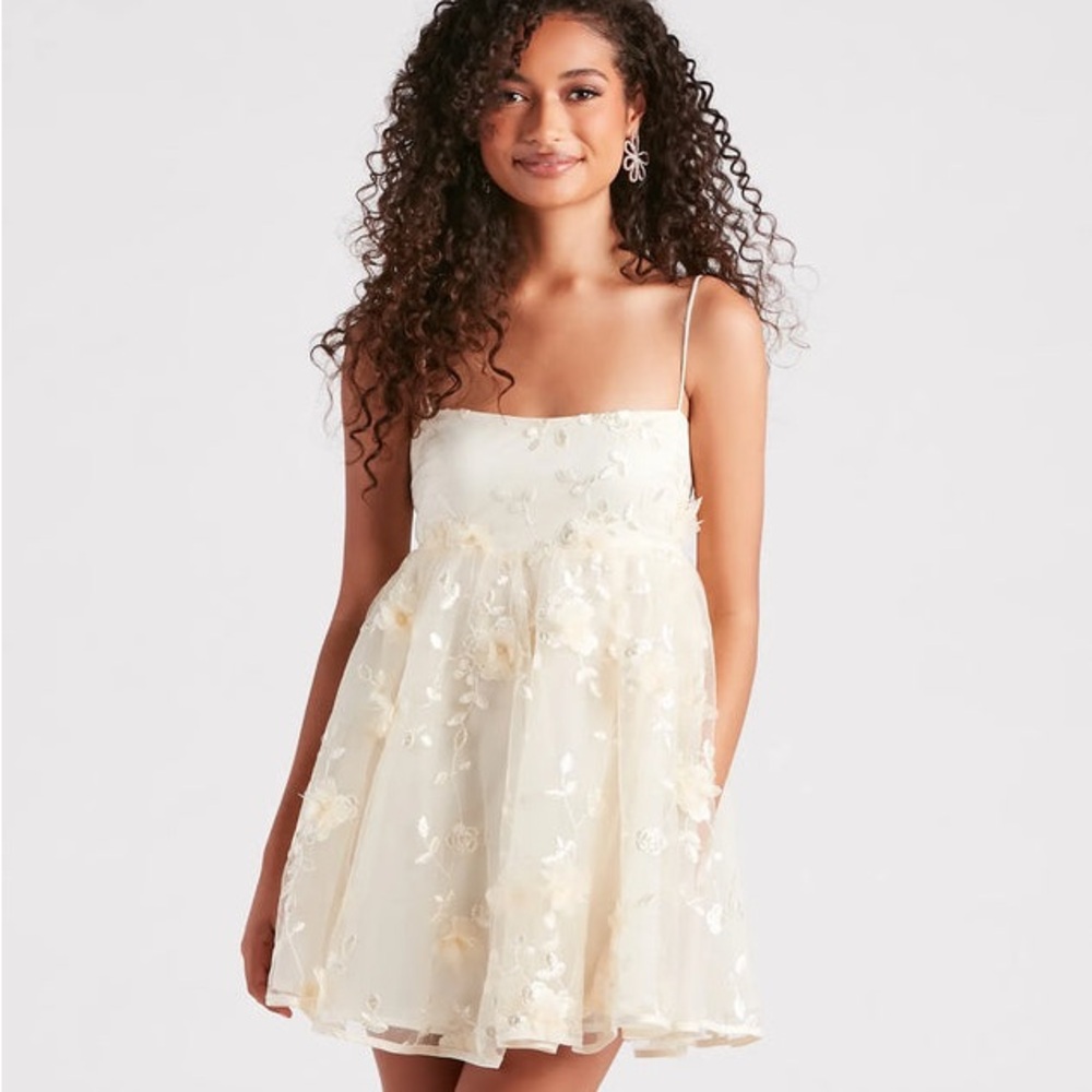 Eden Flower Babydoll Dress